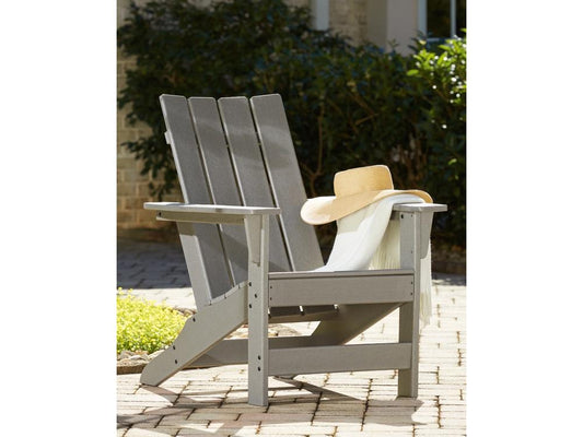 Signature Design by Ashley - Visola Adirondack Chair in Gray - P802-898 veiw 2