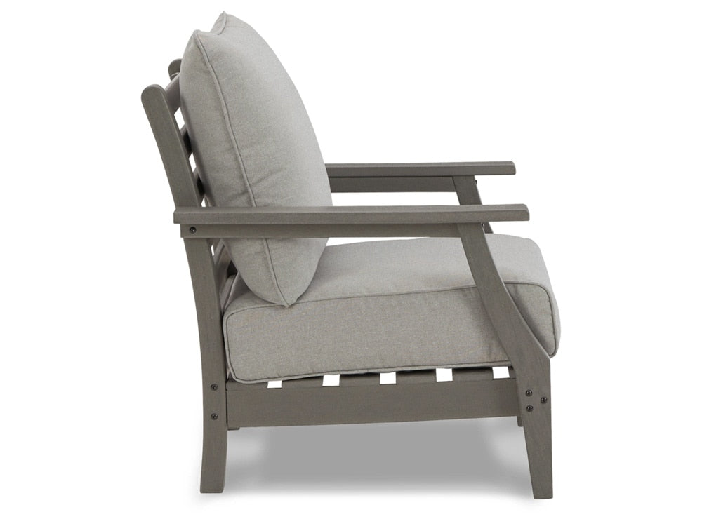 Signature Design by Ashley - Visola Lounge Chair w/Cushion (Set of 2) in Gray - P802-820 veiw 3