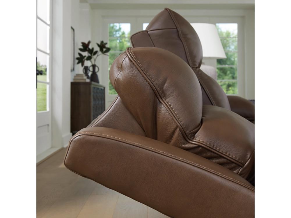 Signature Design by Ashley - VonRyan Pwr Rec Sofa With Adj Headrest in Tobacco - U1040015 veiw 4