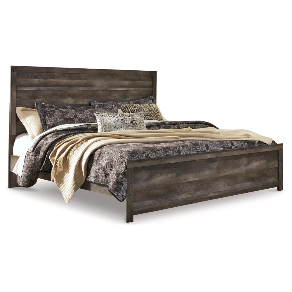 Signature Design by Ashley - Wynnlow King Panel Bed in Gray veiw 1