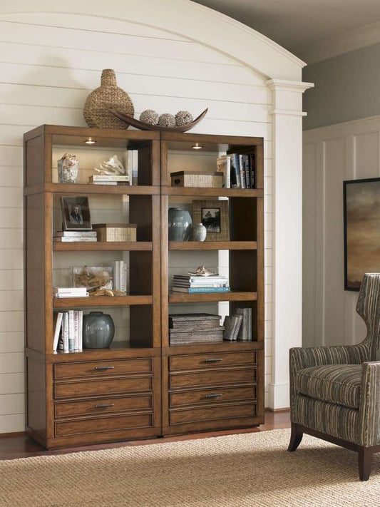 Sligh - Crystal Sands Bookcase - Longboat Key - 279LK-645 veiw 2