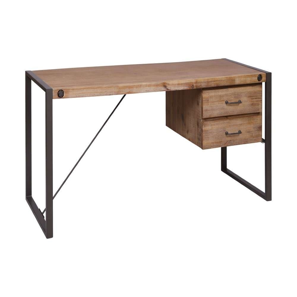 Stein World - Armour Square 2-Drawer Desk - 76352 veiw 1