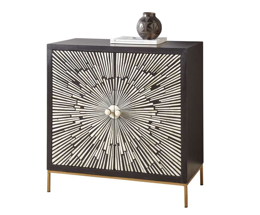 Steve Silver - Amika 2 Door Accent Cabinet - AM200SB veiw 1