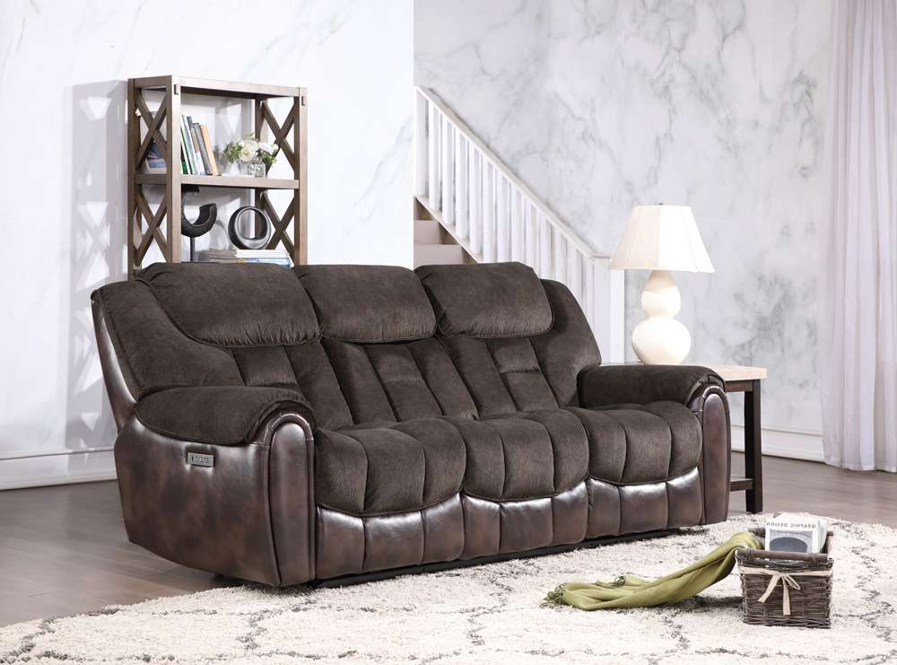 Steve Silver - Apollo Dual-Power Sofa w/Dropdown Console and Lights - AP70039SE veiw 3