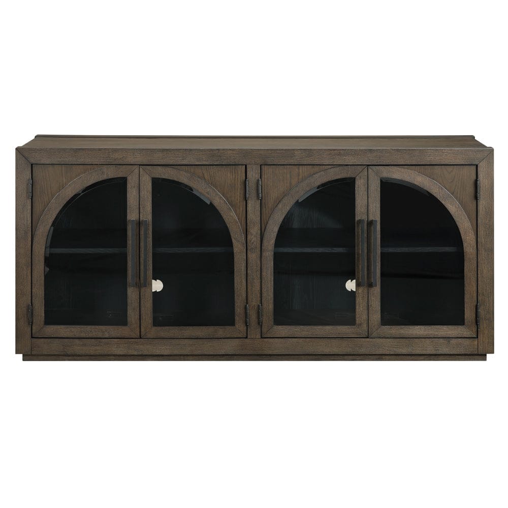 Steve Silver - Burlington 70" Cathedral Doored Server - BUR500NSV view 5