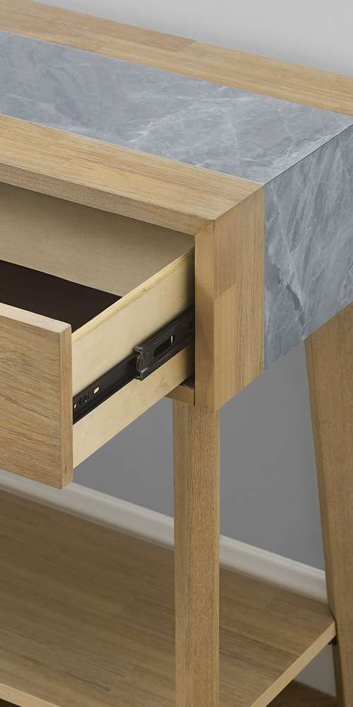 Steve Silver - Calgary Sintered Stone Sofa Table - CG100S veiw 4