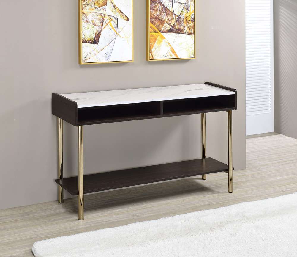 Steve Silver - Carrie Sofa Table - CA300S veiw 3