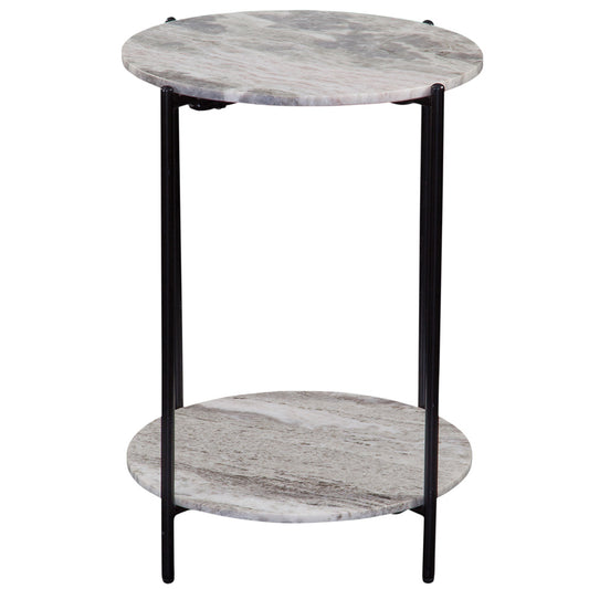 Steve Silver - Coleen Sanwar Green Marble Round End Tbl - CN200ERE view 2