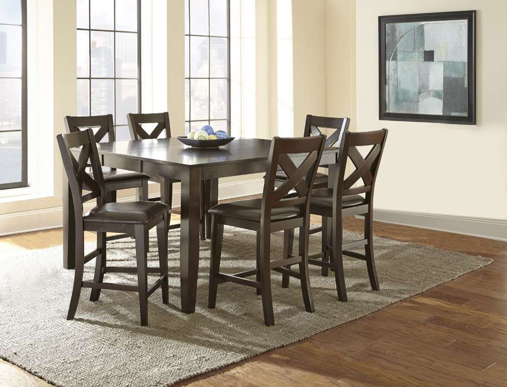 Steve Silver - Crosspointe 7pc Counter Set - CP7007PC veiw 1