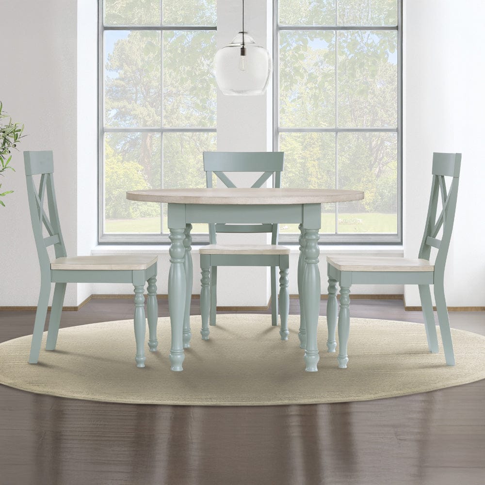 Steve Silver - Darcy 5-Piece Dining Set Green - DAR4242E-D5PC view 9