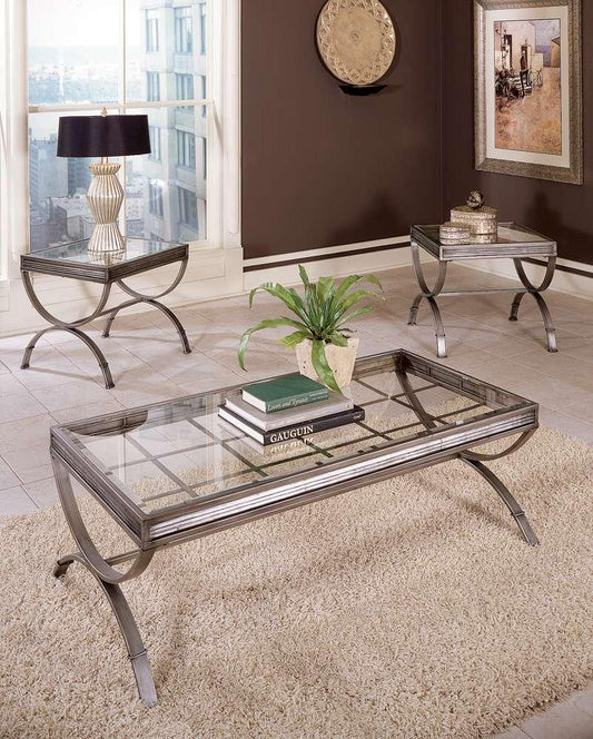 Steve Silver - Emerson 3-Pack Set - Silver - EM1000