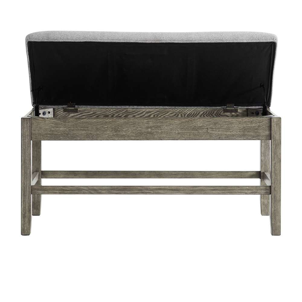 Steve Silver - Grayson Storage Counter Bench - GS640CBG veiw 2