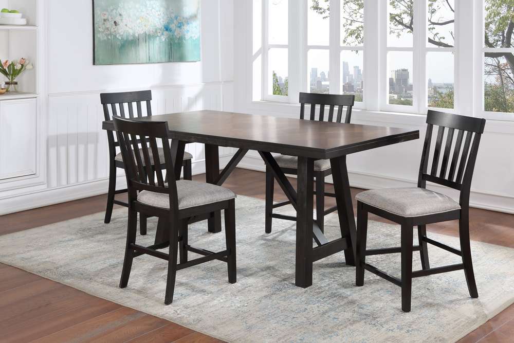 Steve Silver - Halle 5pc Dining Set - HE555-C5PC veiw 1