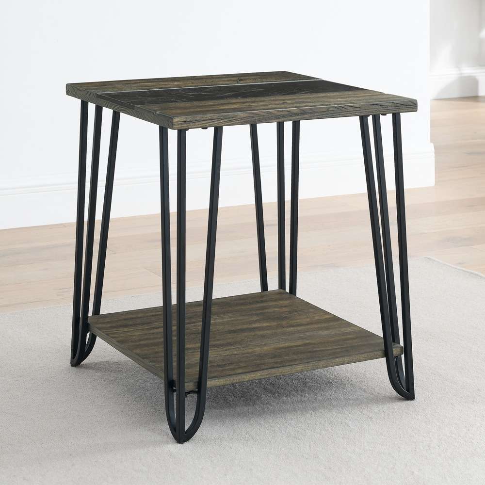 Steve Silver - Harper End Table w/ Sintered Stone Inlay - HP300E veiw 4