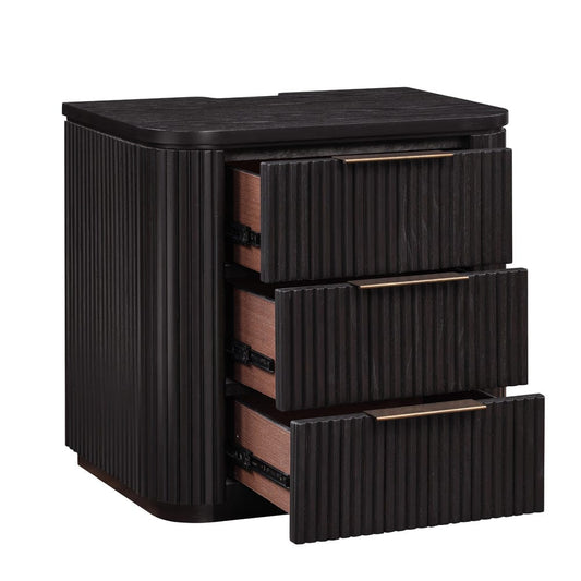 Steve Silver - Henry Espresso Nightstand w/ USB-C - HEN900NNS view 2