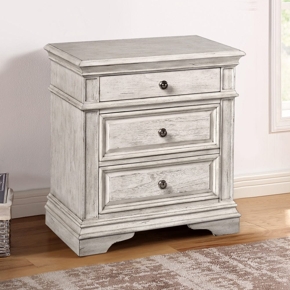 Steve Silver - Highland Park Queen 4-Piece Set White - HP900-Q4PC-W view 9