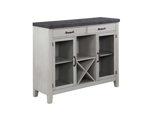 Steve Silver - Hyland Server - Gray and Charcoal - HY500SV veiw 2