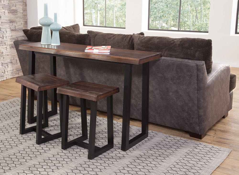Steve Silver - Jennings Live Edge 3-Piece Counter Set - JN200B3PC view 5