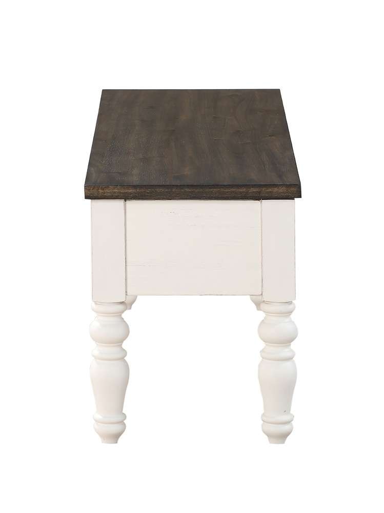 Steve Silver - Joanna Two Tone Storage Bench - JA500BN veiw 2