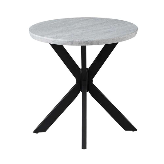 Steve Silver - Keyla Faux-Marble Round End Table - KY200E veiw 2