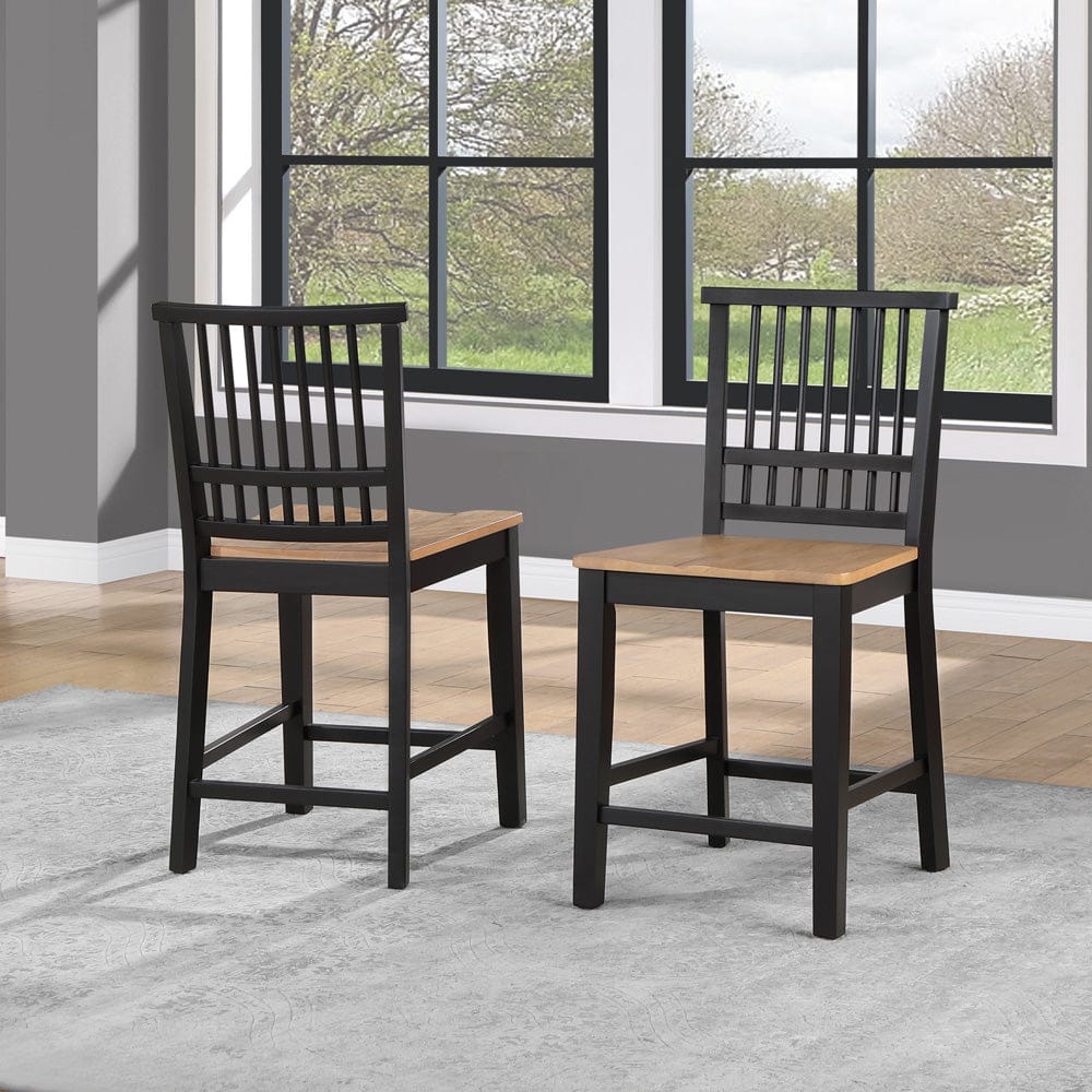 Steve Silver - Magnolia 7-Piece Counter Table Black Base - MM500KB-C7PC view 7