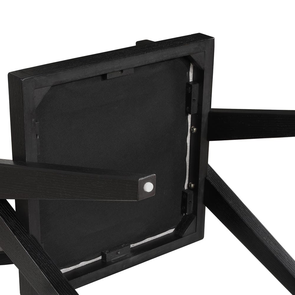 Steve Silver - Magnolia Black Arm Chair (Set of 2) - MM600KAC view 5