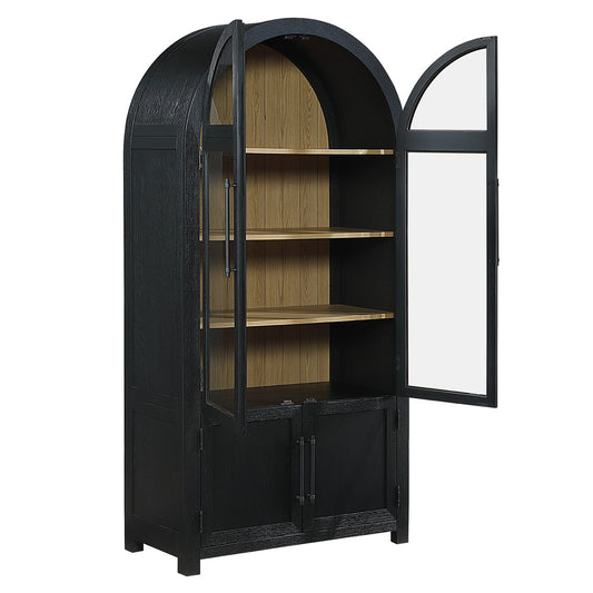 Steve Silver - Magnolia Black Curio - MM520KC view 2