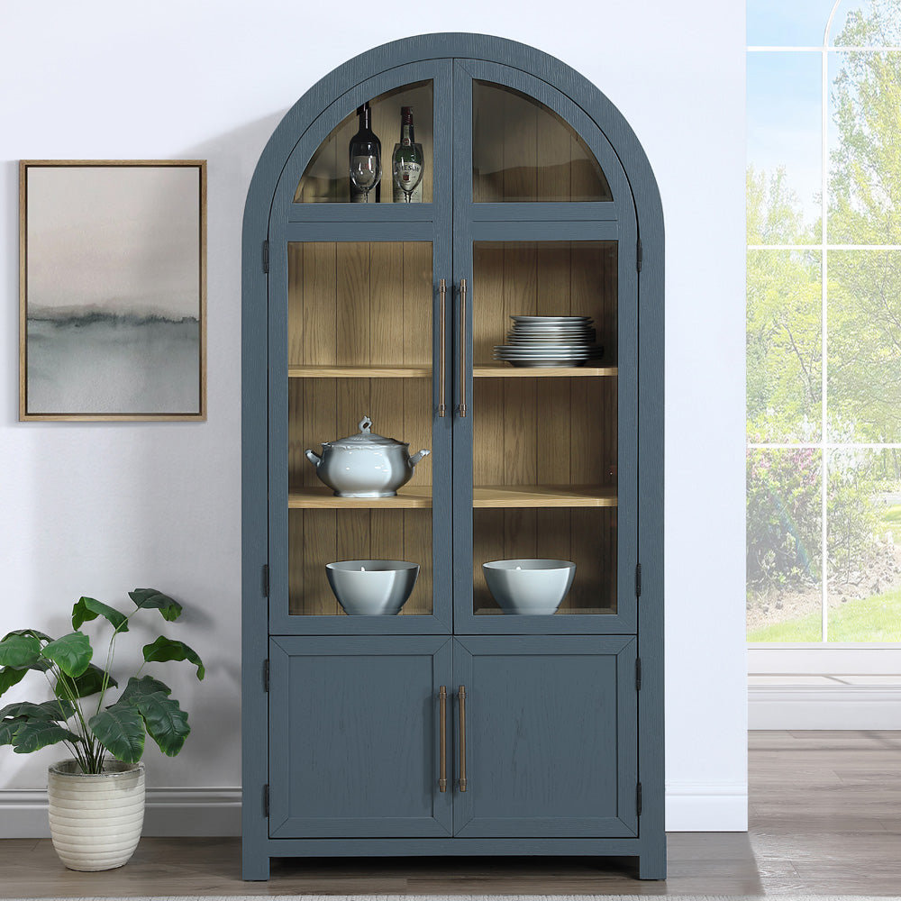 Steve Silver - Magnolia Blue Curio - MM520BC view 5
