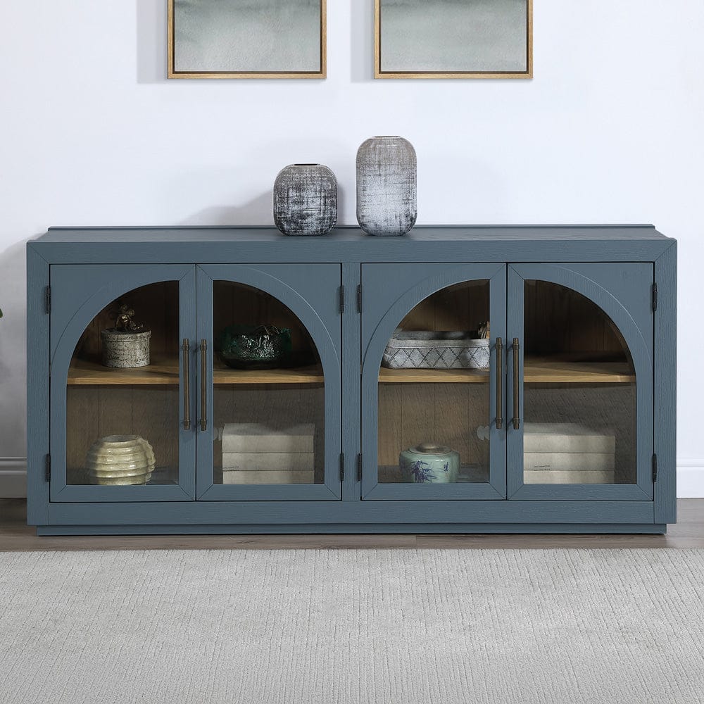 Steve Silver - Magnolia Blue Server - MM520BSV view 4
