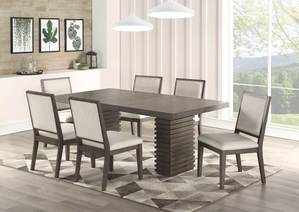 Steve Silver - Mila 7pc Dining Set - MI500-7PC veiw 1