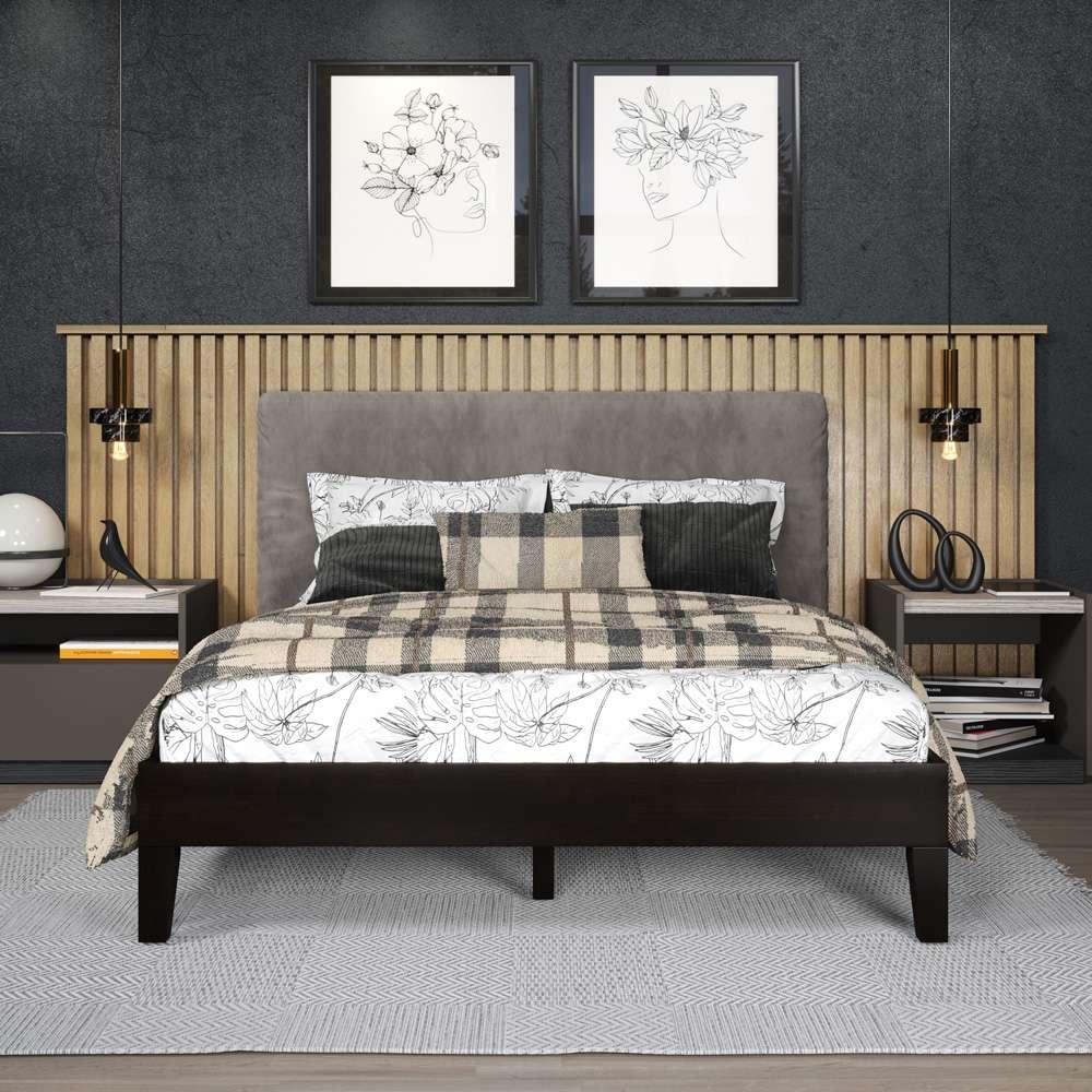 Steve Silver - Nix Full Platform Bed - Black - NIX900FPBB veiw 6