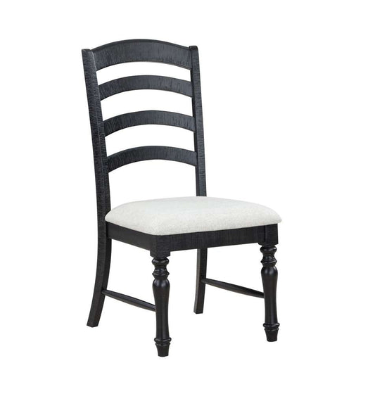 Steve Silver - Odessa Side Chair - Black - (Set of 2) - ODE500KS veiw 2