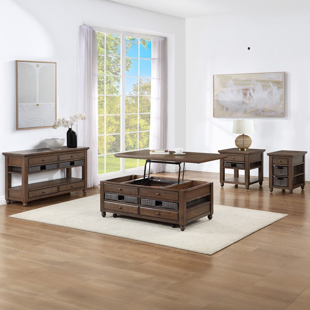 Steve Silver - Oliver 4-Piece Lift-Top Table Set - OVR100-4PC view 9