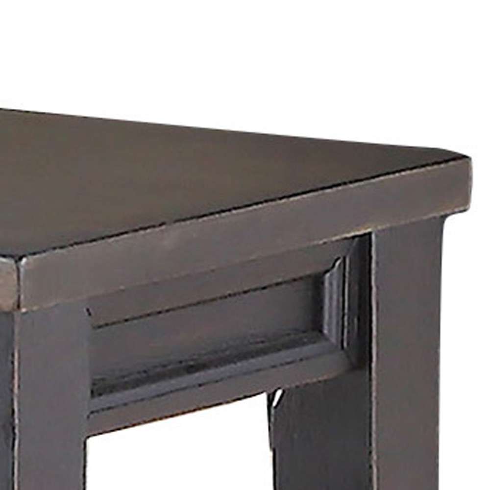 Steve Silver - Raven Noir Bench - RN500B veiw 3