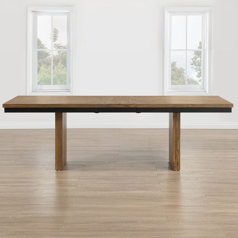 Steve Silver - Roatan 80-96" Table with 16-inch Self-Storing Leaf - RTN500-TTTB view 6