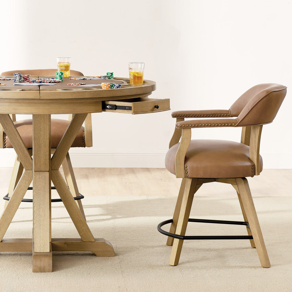Steve Silver - Rylie Game Top, Counter Table & 4 Counter Chairs - RL600N-GT-C6PC view 8