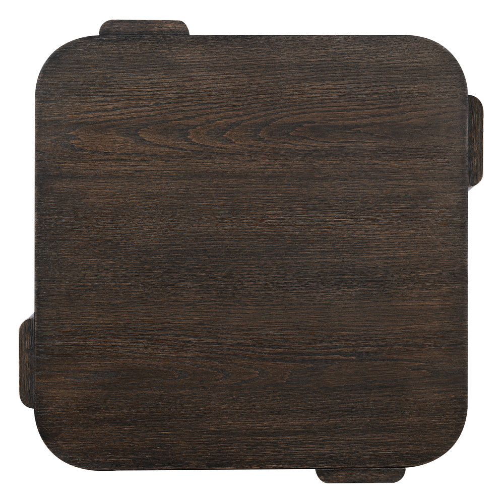 Steve Silver - Salina Espresso Square End Table - SAA200NE view 5