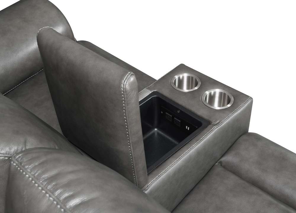Steve Silver - Trento Power Console Loveseat - TR950CLC veiw 5