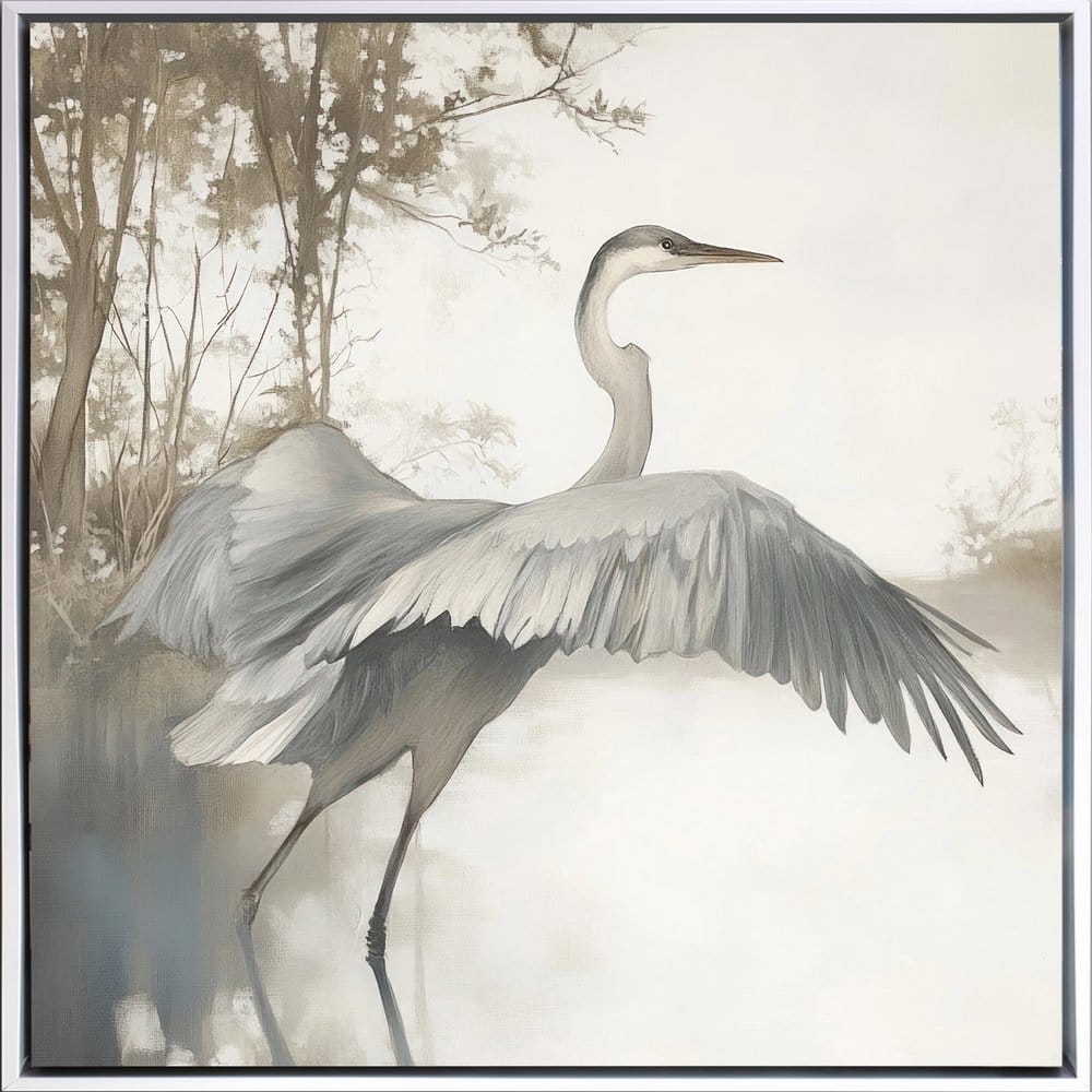 Streamline Art - Feathers On Water I - WBG25125 view 1