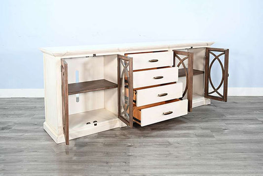 Sunny Designs - 90in Media Console - 3663MB-90 veiw 2