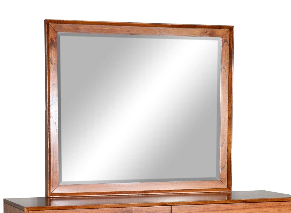 Sunny Designs - American Modern Mirror in Orange-Brown - 2336CN-M veiw 1