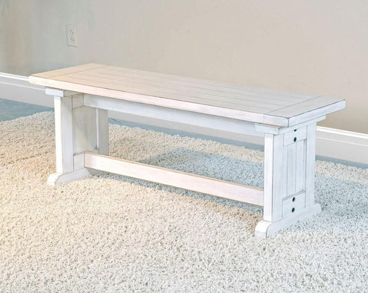 Sunny Designs - Bayside Side Bench in White - 0113MW-SB veiw 2