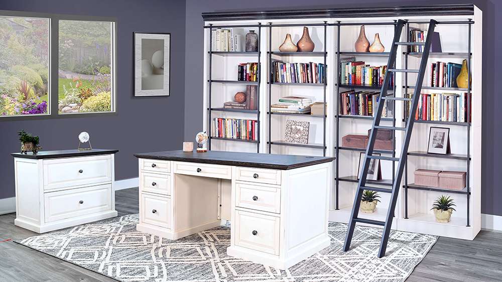 Sunny Designs - Carriage House - Carriage House Desk - 2844EC-D veiw 2