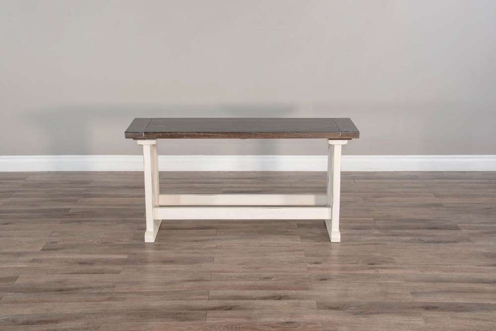 Sunny Designs - Carriage House - Counter Wood Side Bench - 0114EC-SB veiw 3