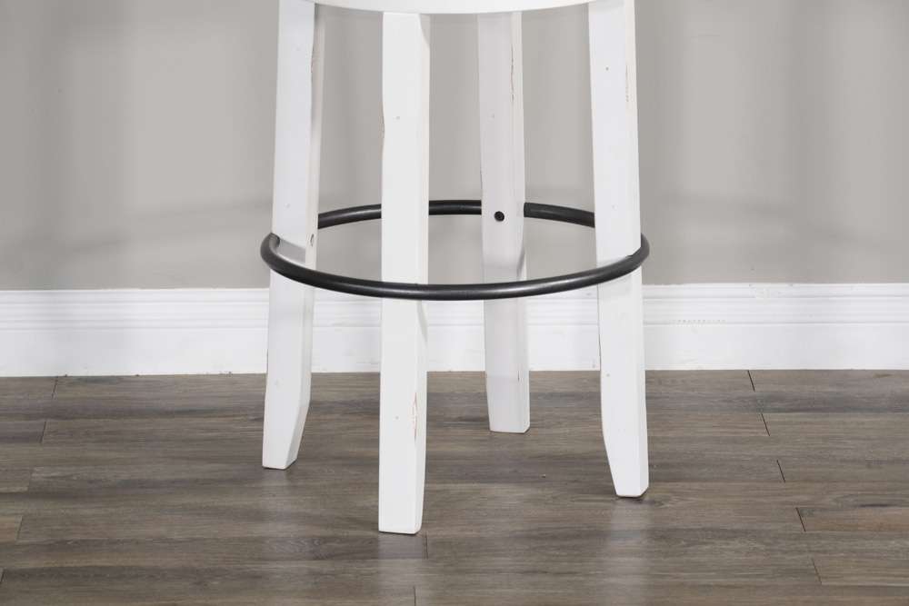 Sunny Designs - Carriage House - Industrial Swivel Barstool (Set of 2) - 1624EC-B30 veiw 3
