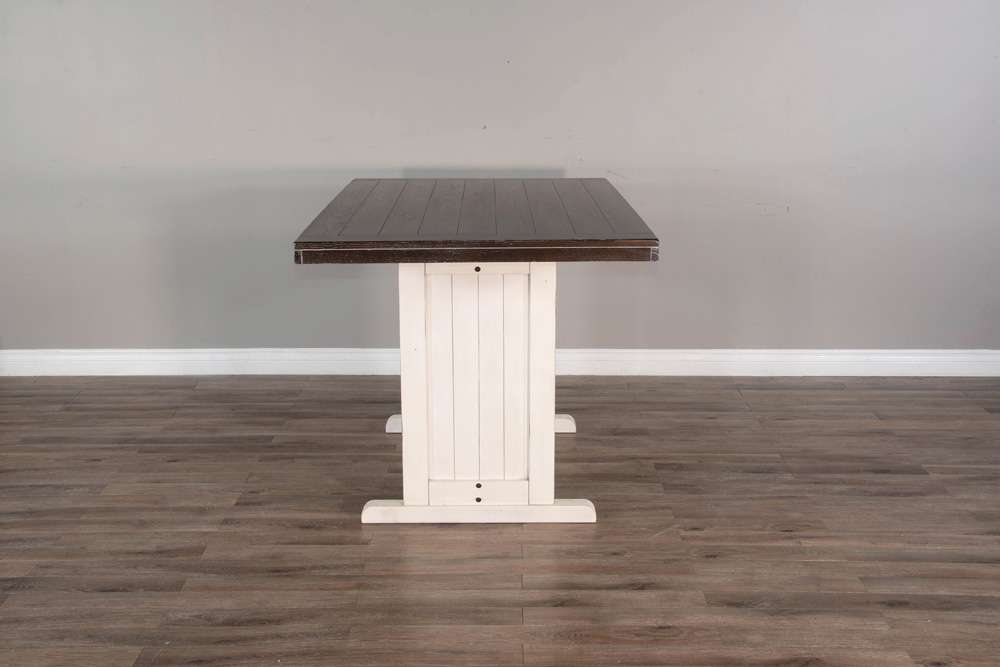 Sunny Designs - Carriage House - Rectangular Wood Counter Height Dining Table - 0114EC-T veiw 5