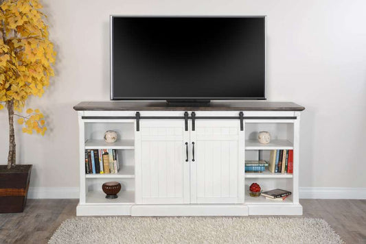 Sunny Designs - Carriage House - TV Console - 3648EC-A veiw 2