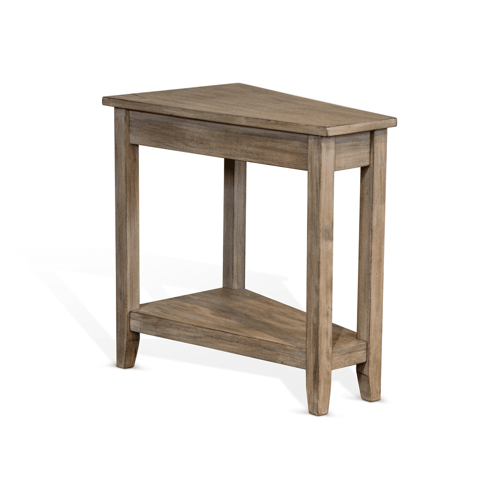 Sunny Designs - Chair Side Table in Light Brown - 2226GW veiw 1