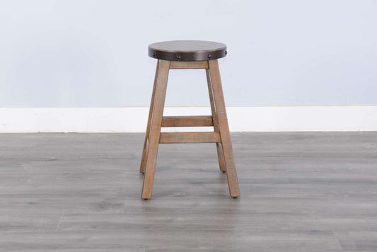 Sunny Designs - Counter Wood Counter Stool - 1701AB-24 veiw 2