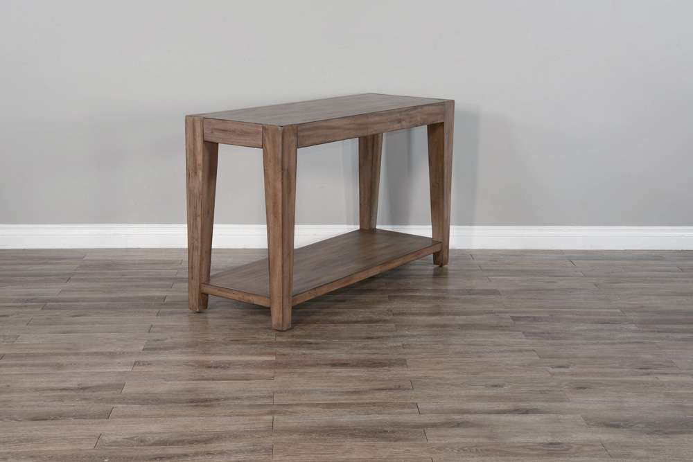 Sunny Designs - Doe Valley - Doe Valley 50in Mid-Century Mahogany Wood Sofa Table in Taupe Brown - 3148BU-S veiw 5